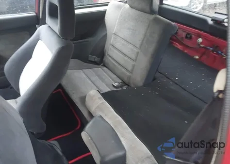 1986 Honda Civic 1.5 Si из США, поврежденный, VIN JHMAH5331GS020433